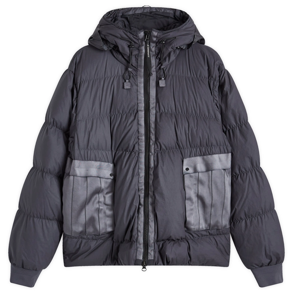 CP Company Men's BI-TM Medium Weight Jacket Black Sand